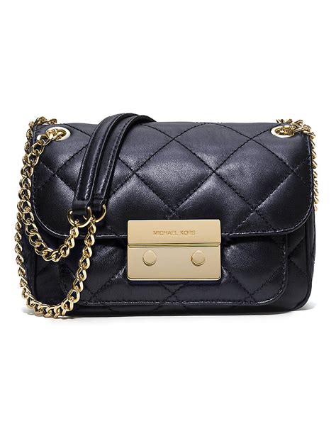 michael kors sloan small quilted leather shoulder bag|mk sloan.